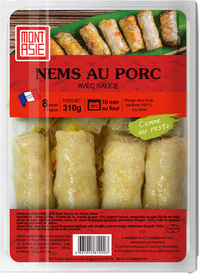 Nem au Porc 8P - 280g + Sauce - 30g
