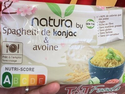 Spaghetti de konjac et avoine