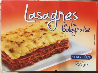 Lasagnes à la Bolognaise