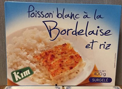 Colin d'alaska A la Bordelaise et Riz aux Légumes