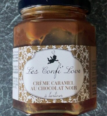 Creme caramel au chocolat noir