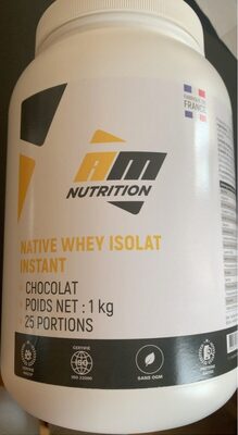 Native whey isolat instant chocolat
