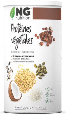 Protéine végétale Chocolat Noisettes