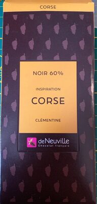 Inspiration Corse Noir 60% Clémentine