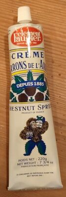 Crème de marrons de l'Ardèche Tube 220g