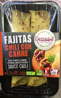 Fajitas Chili con Carne doux