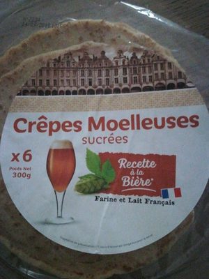 Crêpes moelleuses