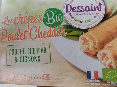 Crêpes Poulet Cheddar