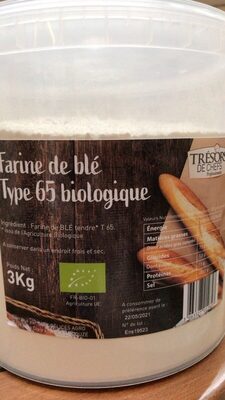 Farine de blé type 65 bio