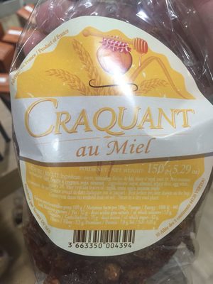 Craquants au Miel