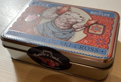 Bonbon saveurs framboise et myrtille