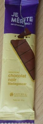 Chocolat noir Madagascar