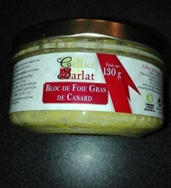 Bloc de foie gras de canard