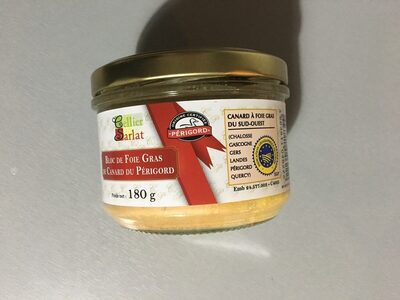Bloc de foie gras de canard du Perigord