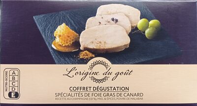 Assortiment de foie gras