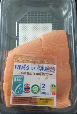 Pavés de saumon