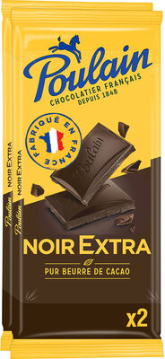 Noir extra pur beurre de cacao