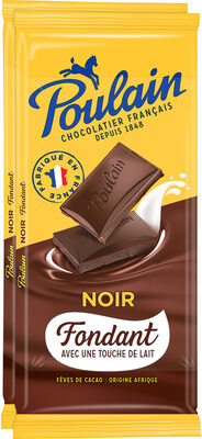 Chocolat noir fondant poulain