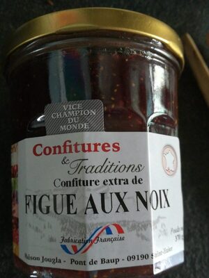 Confiture Extra - Figue aux noix