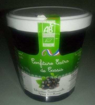 Confiture extra de cassis