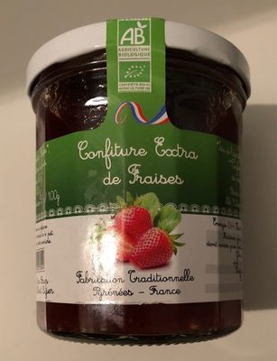 Confiture extra de fraises
