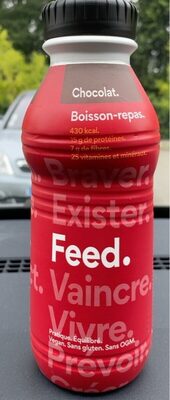 Boisson-repas. Saveur chocolat