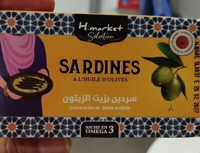 Sardines à l'huile d'olive