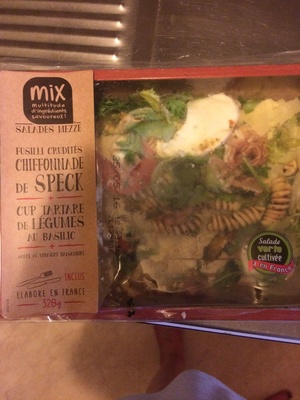 Salade Mezze Chiffonnade de Speck, 320g