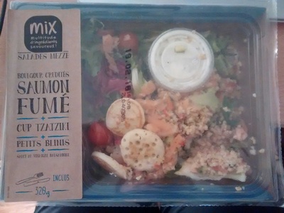 Salade Mezze Saumon Fumé 320g