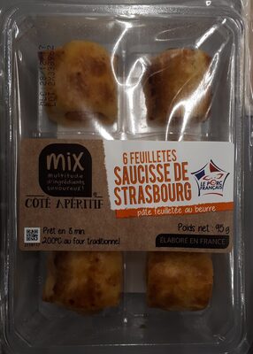 Feuilletés saucisse de Strasbourg