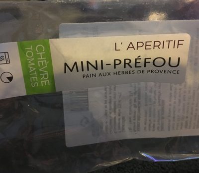 Mini préfou chèvre tomates