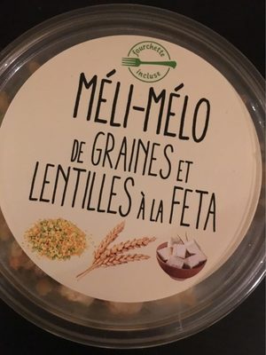 Meli melo graine et lentilles feta