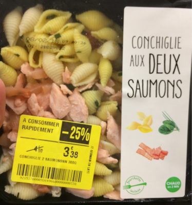 Conchiglie aux Deux Saumons