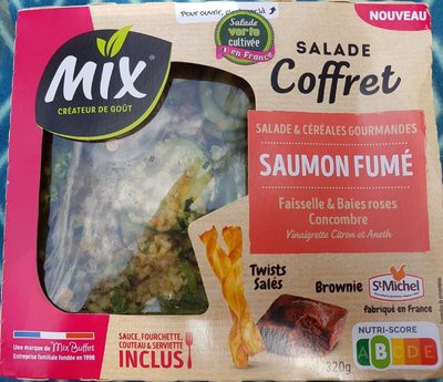 Salade saumon fumé