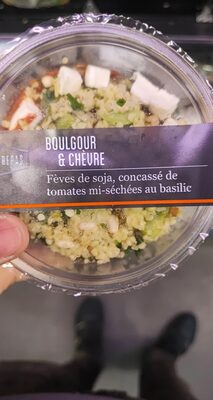 Boulgour fin chevre et feves de soja