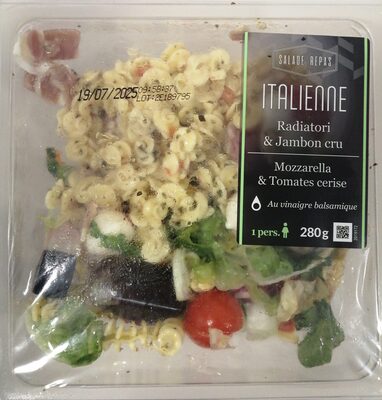 Salade Radiatori & Jambon cru