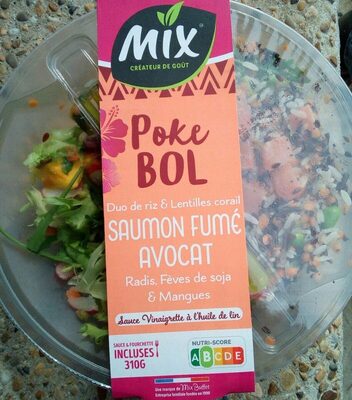 Poke Bol Saumon fumé avocat