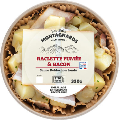 Bol Montagnard Raclette fumée et Bacon