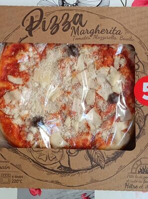 Pizza Margherita Tomato Mozzarella Basil