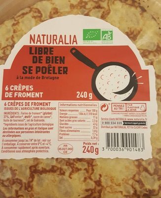 Crêpe de froment