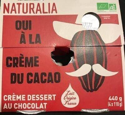 Crème dessert au chocolat