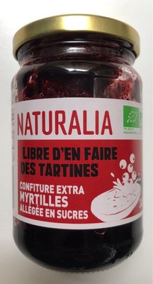 Confiture extra myrtilles