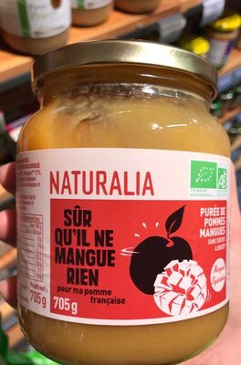 Purée de pommes mangues