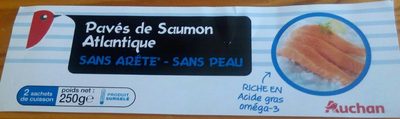 Pavés de saumon atlantique surgelés