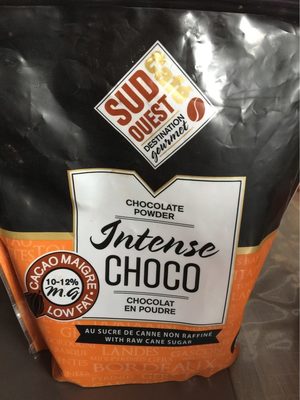 Intense choco, chocolat en poudre