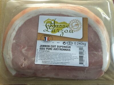 Jambon cuit superieur issu porc aveyronnais