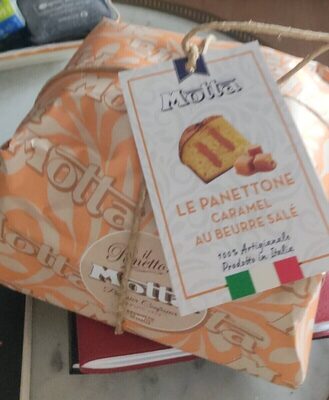 Panettone caramel au beurre salé