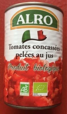 Tomates concassées pelées au jus