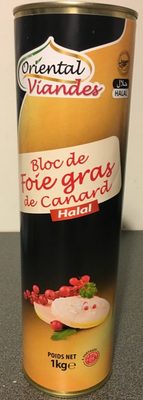 Bloc de foie gras de canard
