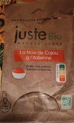 La noix de cajou à l'italienne
